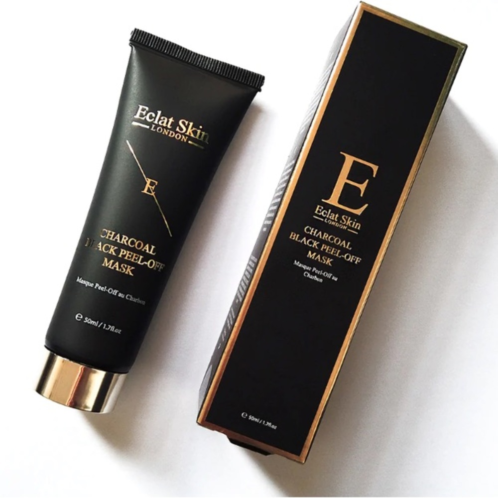 Eclat Skin Charcoal Black Peel off Mask NIB 50ml/1.7 fl oz
